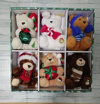 Amazon | 2022年 コストコ ぬいぐるみクリスマスオーナメント 12